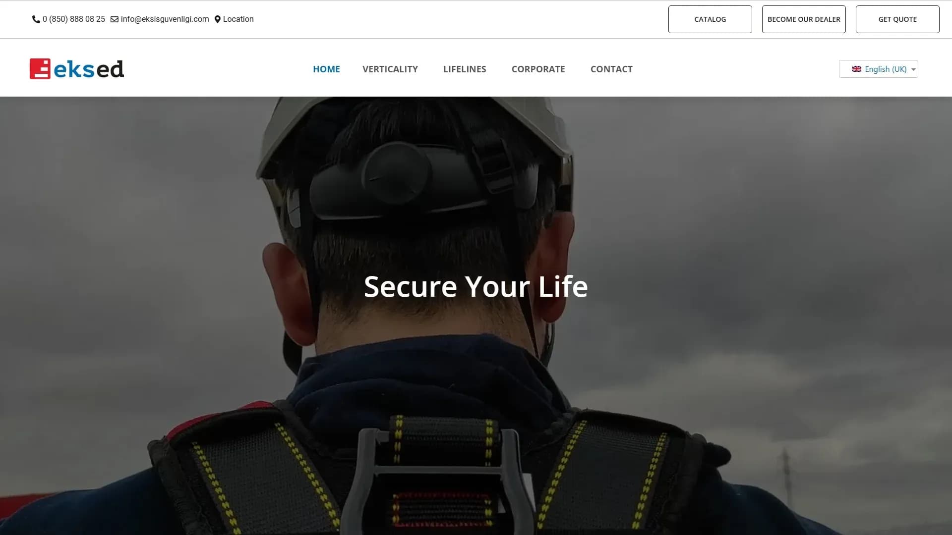 A multilingual lead engine for working-at-height safety: Eksed.