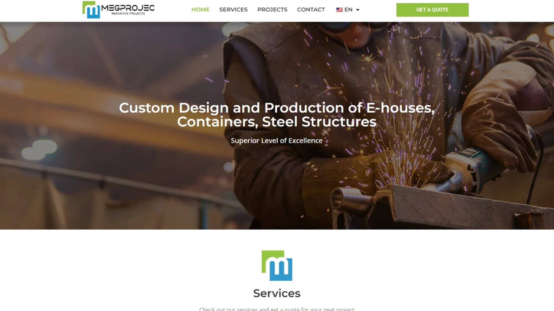 A quote engine for custom-engineered steel: Megprojec.