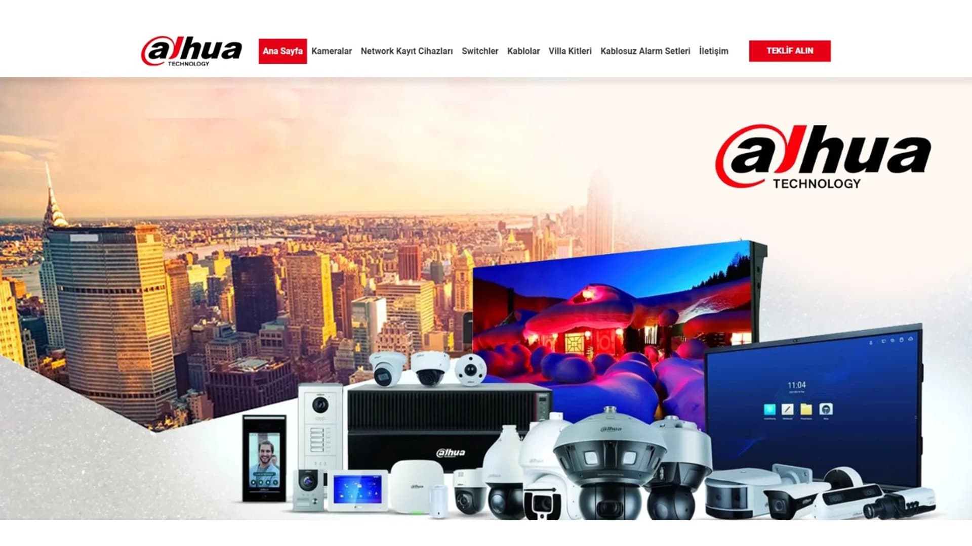 A second world brand on the same fast lane: Dahua Türkiye.