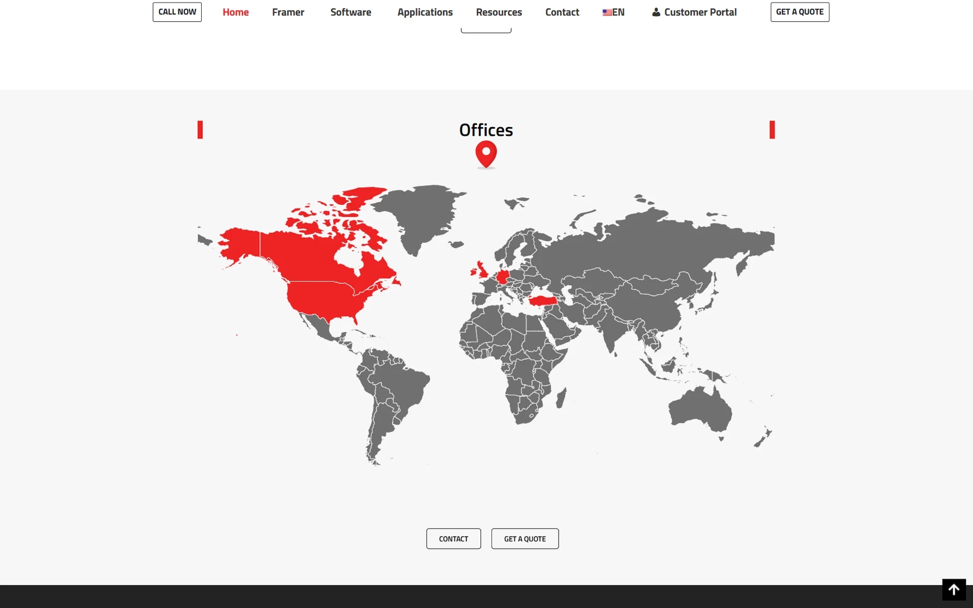 The Arkitech lead-generation platform on desktop