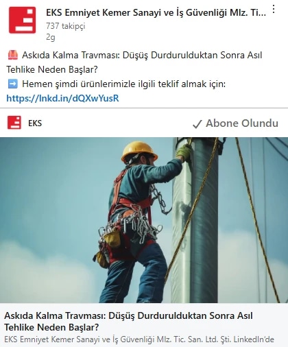 Weekly article shares on LinkedIn